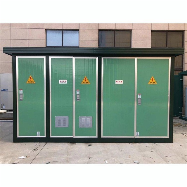 勐海1600KVA欧式箱式变压器